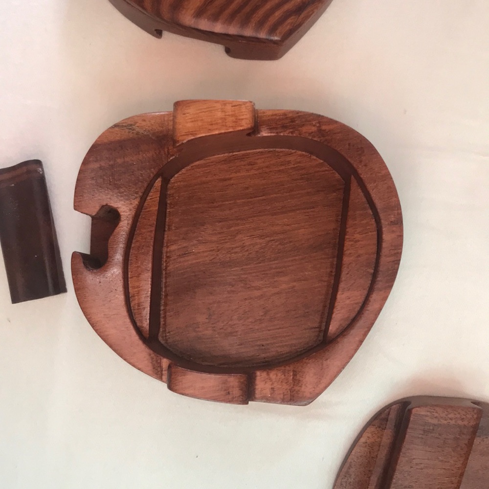 Peach 🍑 Puzzle Box with a hidden compartment!